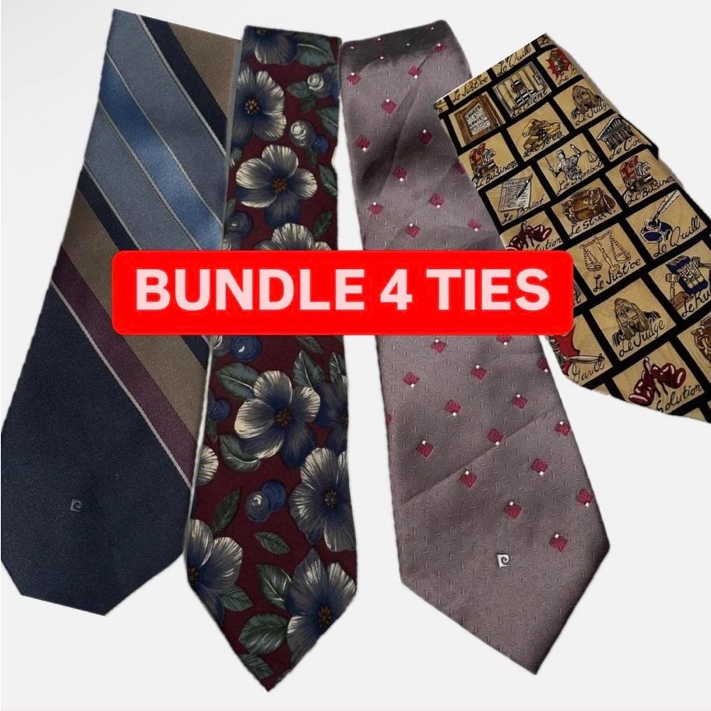 Bundle of 4 ties